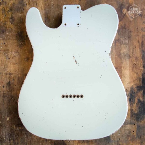 Corps Type Tele aulne Faded Sonic Blue Light Relic by Guitare Garage