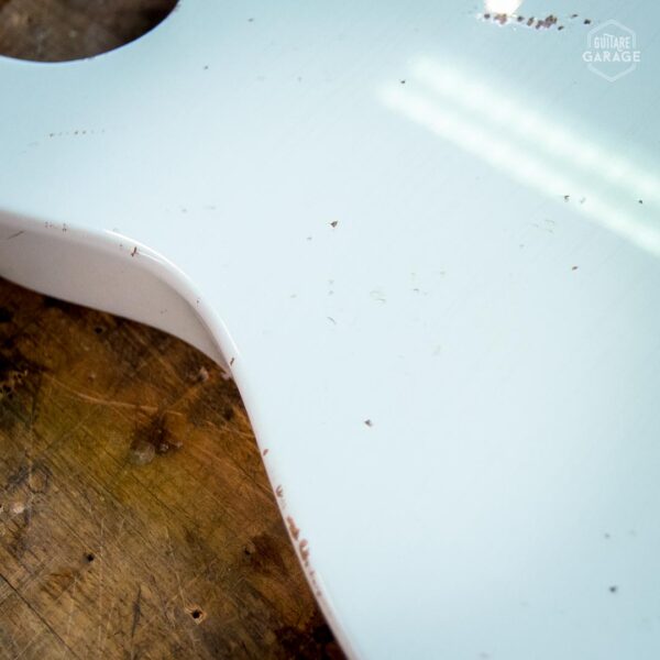 Corps Type Tele aulne Faded Sonic Blue Light Relic by Guitare Garage