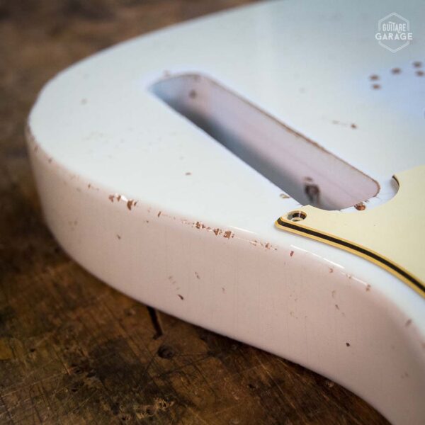 Corps Type Tele aulne Faded Sonic Blue Light Relic by Guitare Garage
