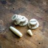 Jeu de boutons aged white pour Stratocaster relic by Guitare Garage