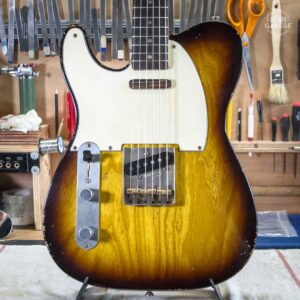 Guitare Garage Modèle T Lefty Sunburst 2 Tons