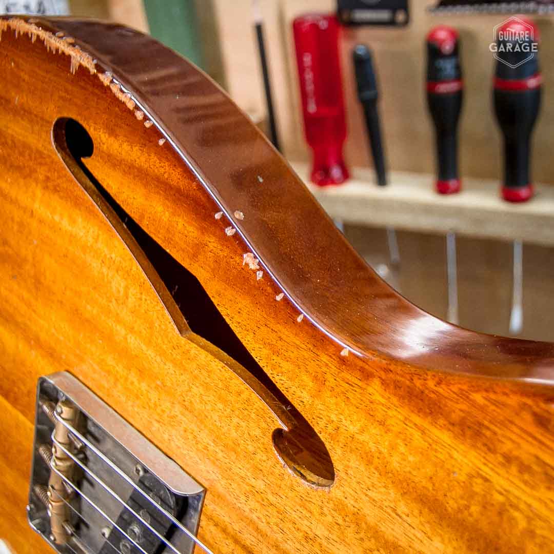 Guitare Garage Modèle T Semi Hollow Hepcat Tele 62