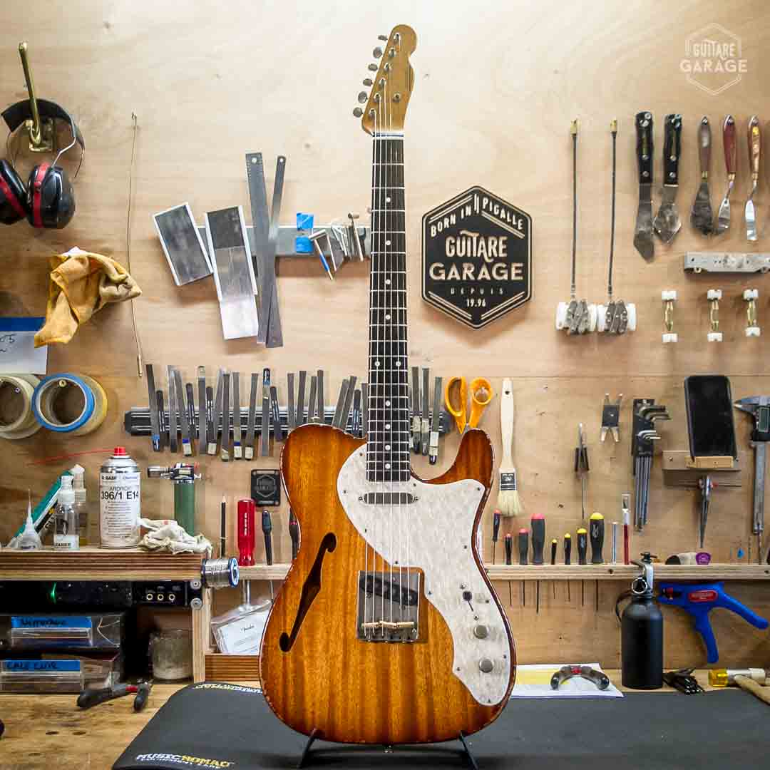 Guitare Garage Modèle T Semi Hollow Hepcat Tele 62