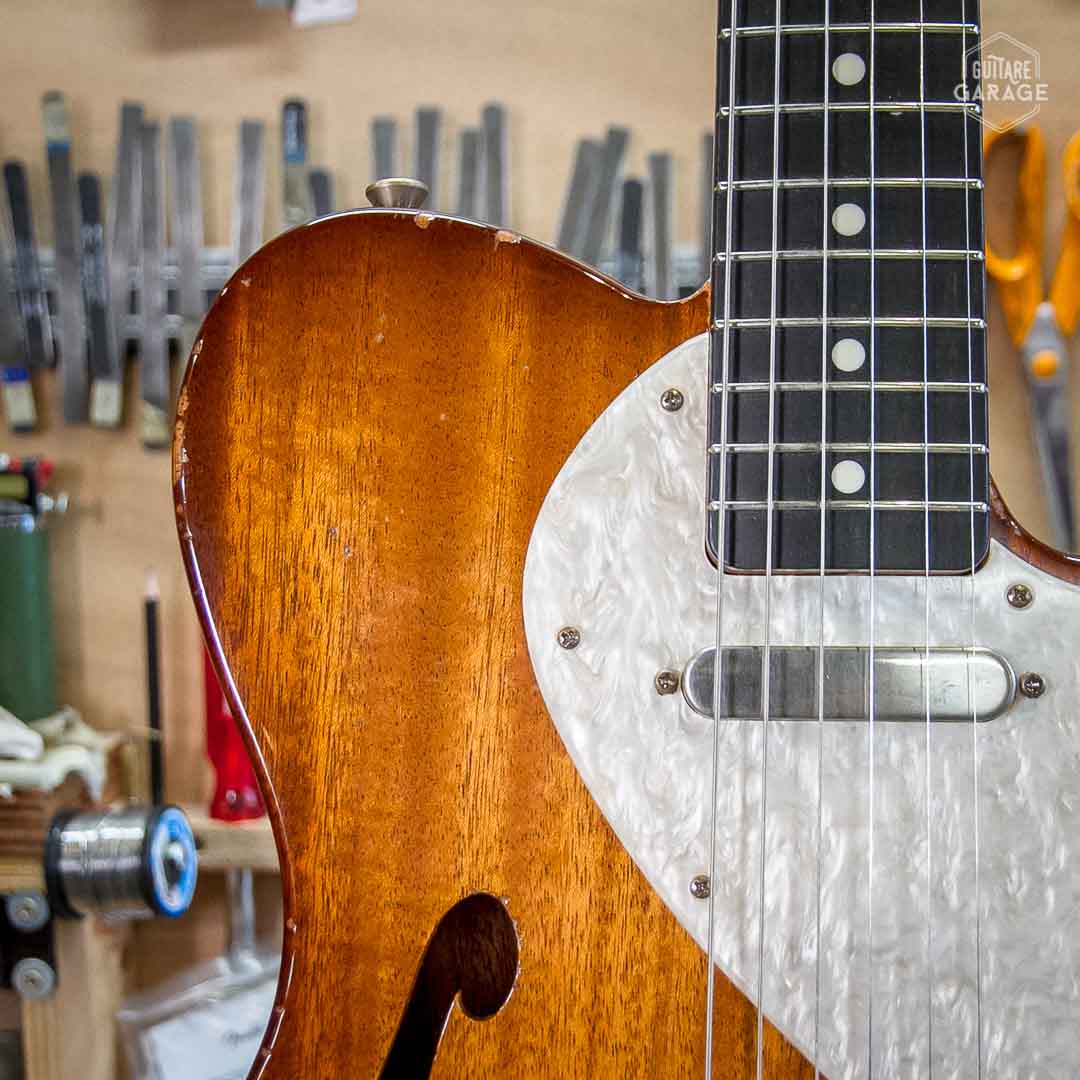 Guitare Garage Modèle T Semi Hollow Hepcat Tele 62