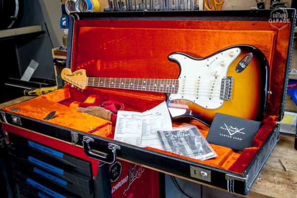 Occasion - Fender Custom Shop Stratocaster 69 NOS Sunburst Masterbuilt Yuriy Shishkov – Image 15