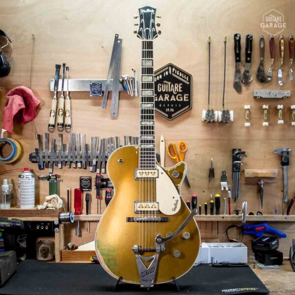 Occasion - Gretsch Custom Shop Duo Jet Gold Top Relic Masterbuilt Stephen Stern de 2023