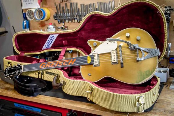 Occasion - Gretsch Custom Shop Duo Jet Gold Top Relic Masterbuilt Stephen Stern de 2023