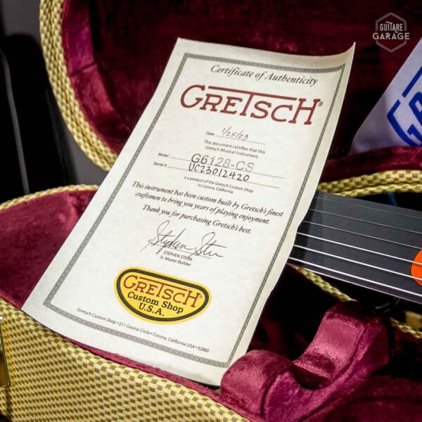 Occasion - Gretsch Custom Shop Duo Jet Gold Top Relic Masterbuilt Stephen Stern de 2023
