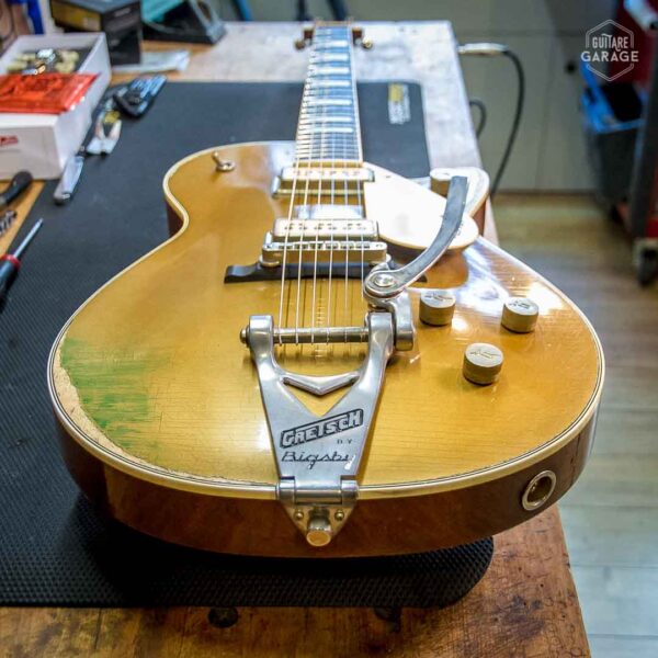 Occasion - Gretsch Custom Shop Duo Jet Gold Top Relic Masterbuilt Stephen Stern de 2023