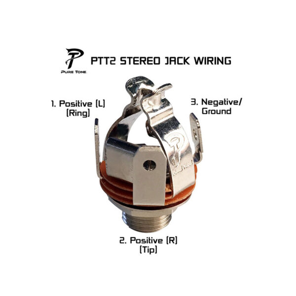 Jack Stereo 6.35 PureTone finition Gold