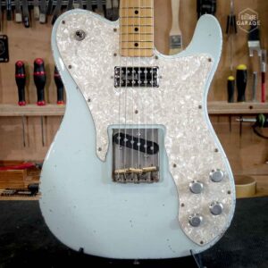 Guitare Garage Modèle T Custom Sonic Blue Light Relic Filtertron