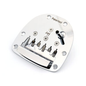 Halon - vibrato Patented JPV-2211-11 finition chrome pour guitares offset