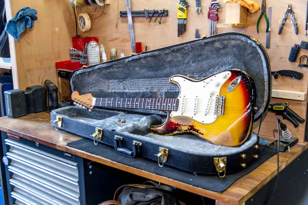 Guitare Garage modèle S -M- Tribute "Le Bapt M"