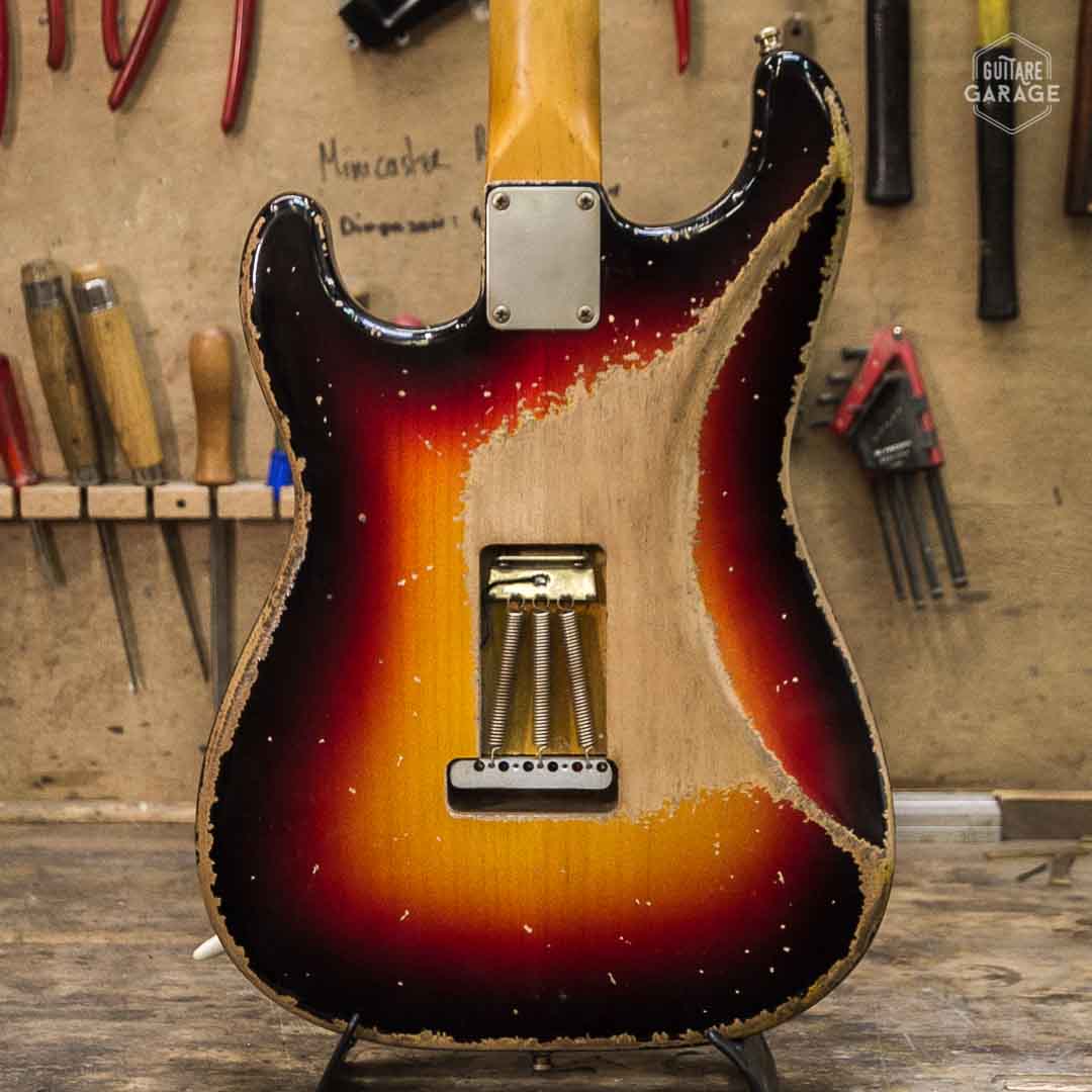 Guitare Garage modèle S -M- Tribute "Le Bapt M"