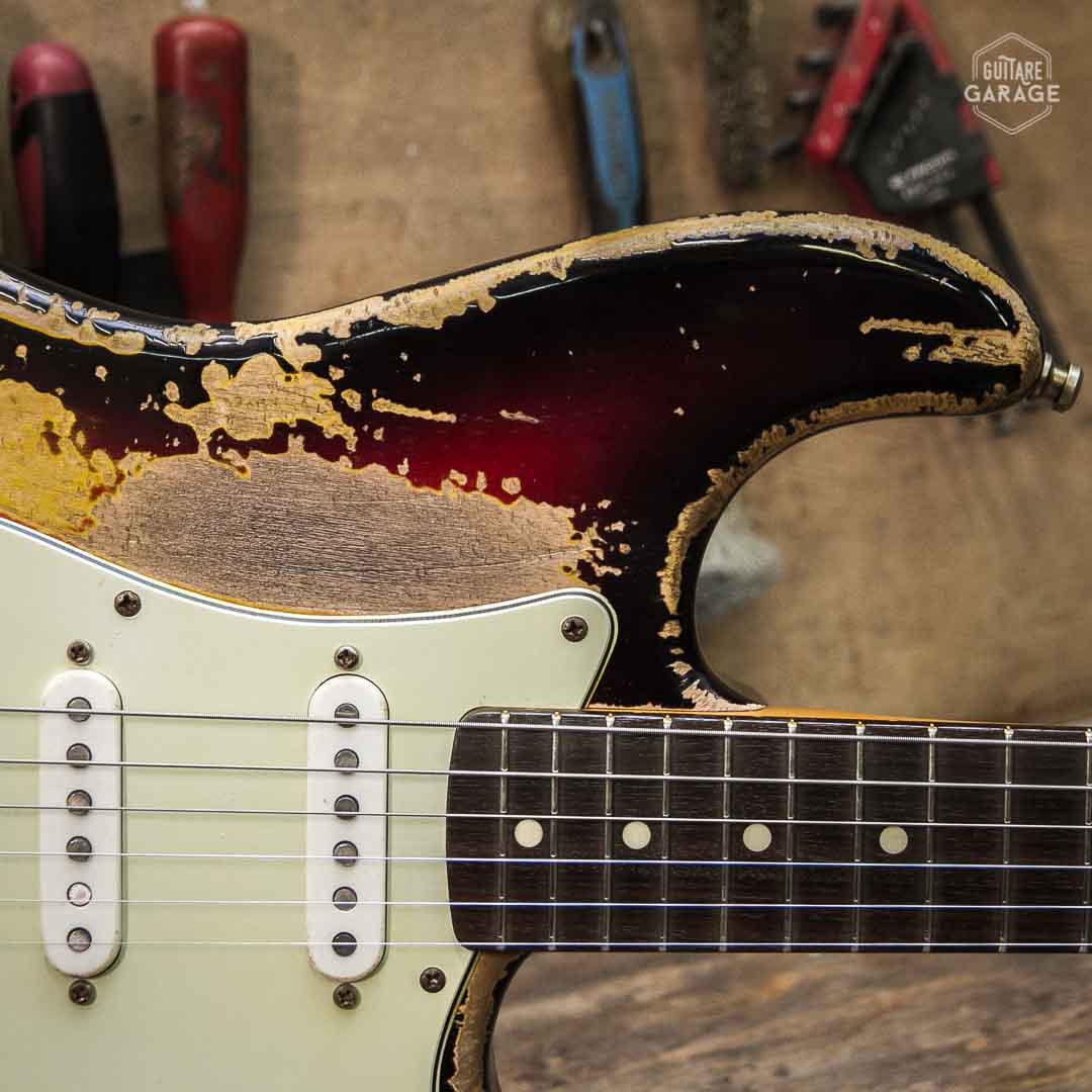 Guitare Garage modèle S -M- Tribute "Le Bapt M"