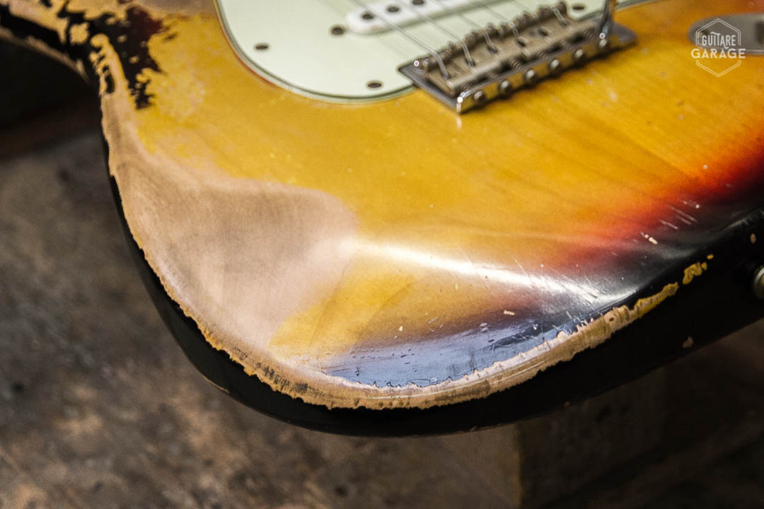 Guitare Garage modèle S -M- Tribute "Le Bapt M"