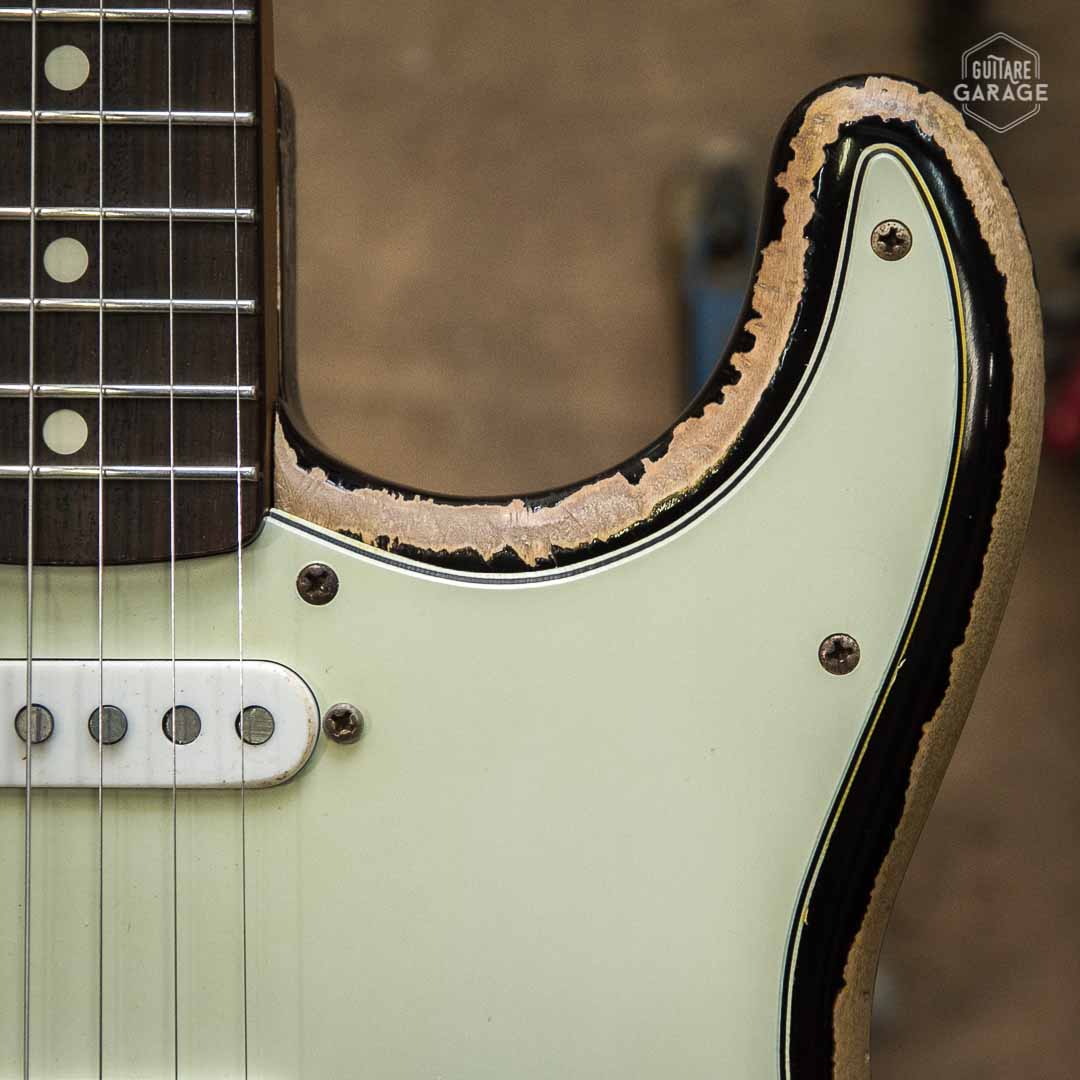 Guitare Garage modèle S -M- Tribute "Le Bapt M"