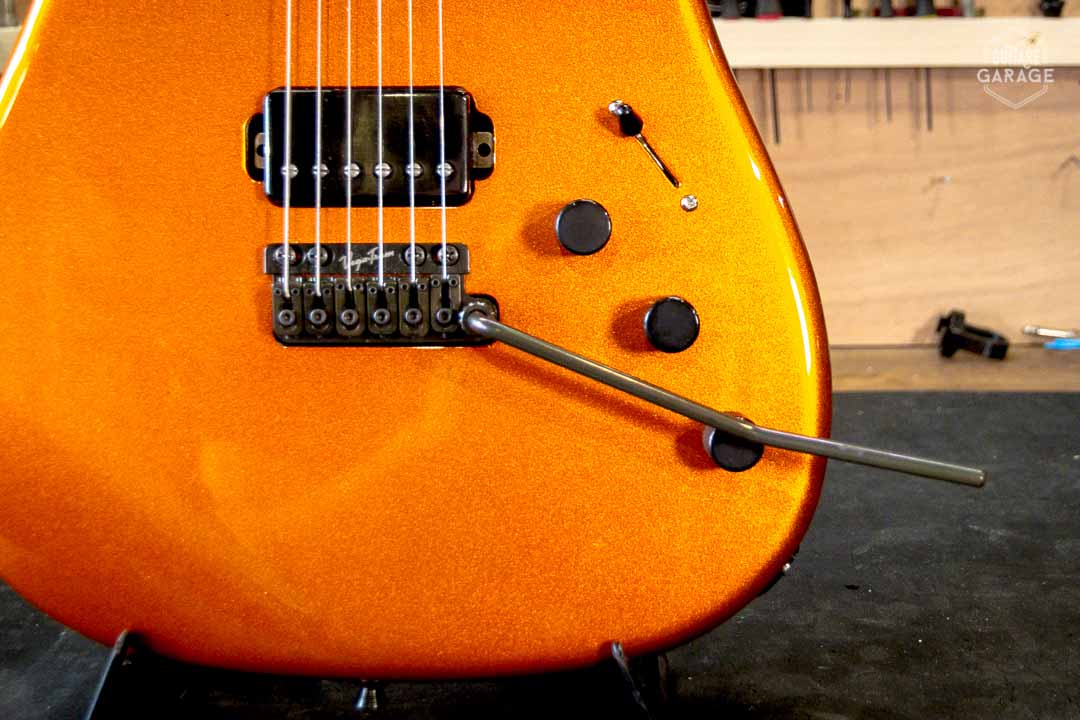 Guitare Garage Modèle S Candy Tangerine Black Series - Stock B