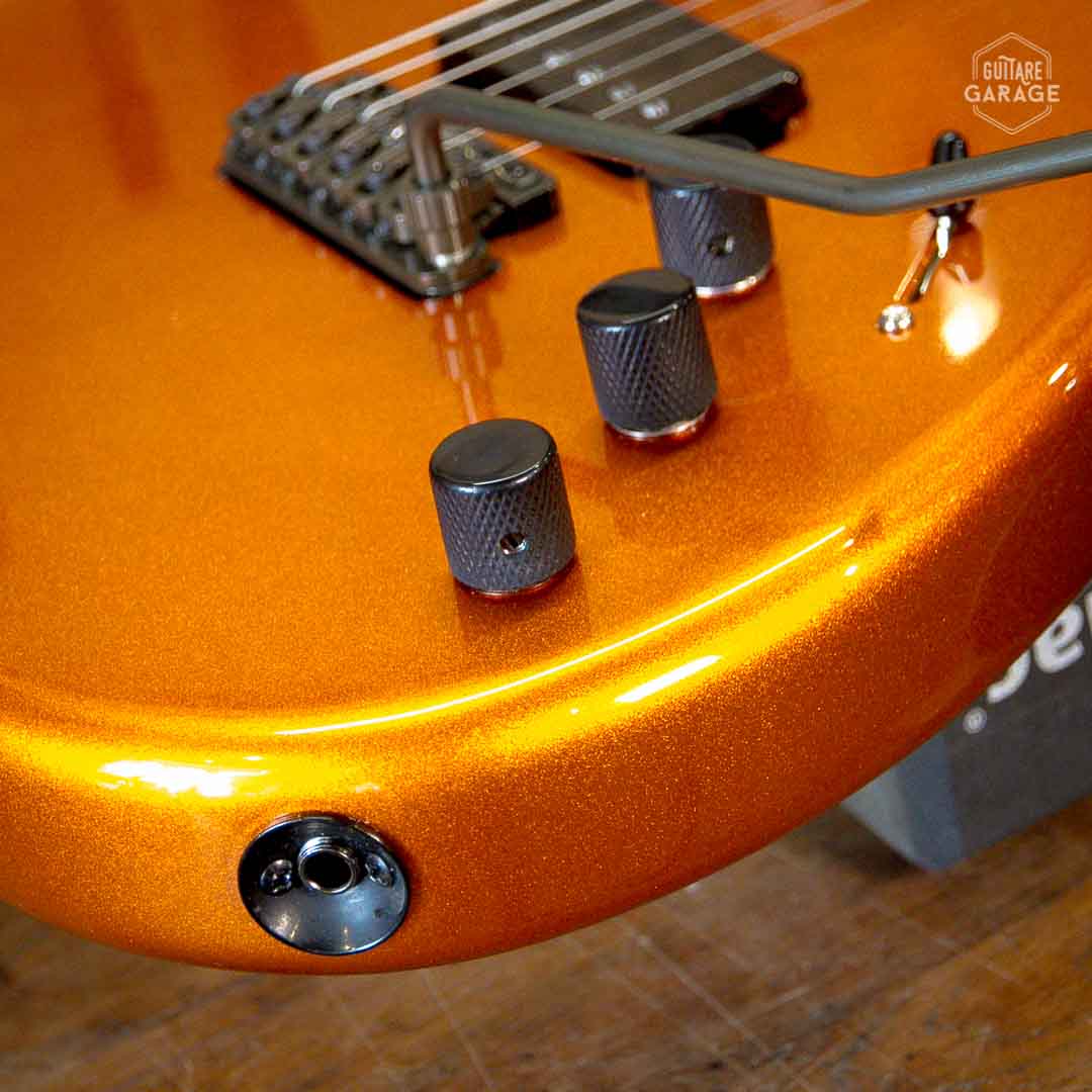Guitare Garage Modèle S Candy Tangerine Black Series - Stock B