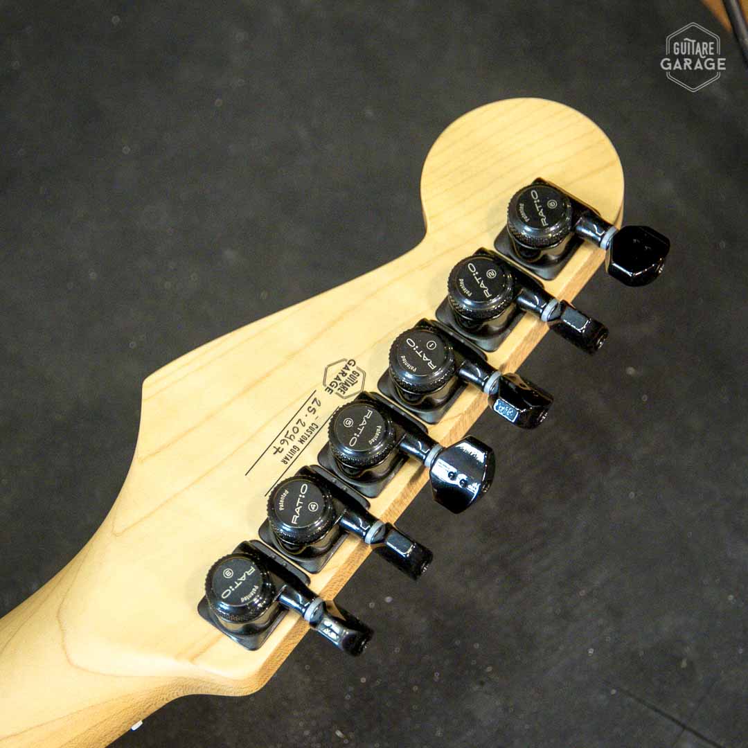 Guitare Garage Modèle S Candy Tangerine Black Series - Stock B