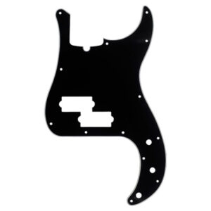 PICKGUARD FENDER® MODERN STYLE POUR PRECISION BASS® 13 TROUS NOIR 3 PLIS