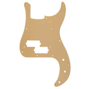 FENDER® PURE VINTAGE PICKGUARD '58 PRECISION BASS® 10-HOLE MOUNT GOLD ANODIZED