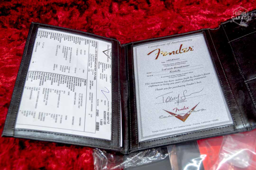 Occasion - Fender Custom Shop Broadcaster Time Capsule 70th Anniversary 2020