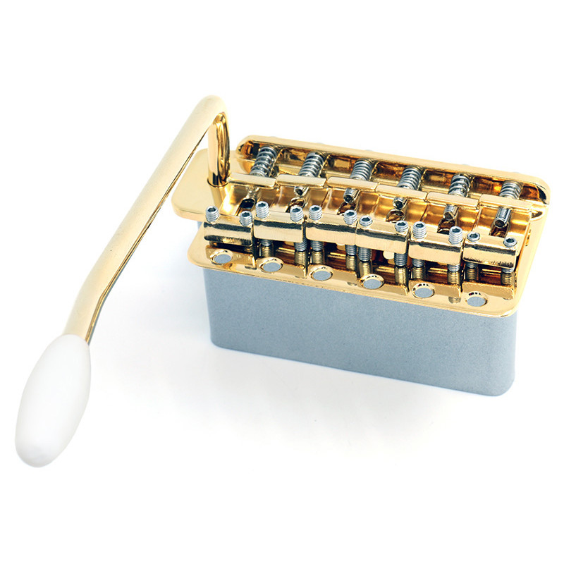 Vibrato pour Stratocaster GOTOH GE101T Gold 6 points pontets 11.3mm