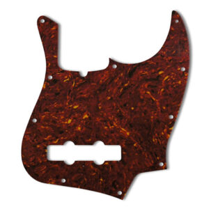 WD® CUSTOM PICKGUARD JAZZ BASS® AMERICAN STANDARD TORTOISE 4 PLIS