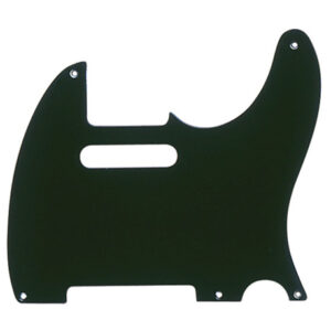 PICKGUARD FENDER® PURE VINTAGE POUR TELECASTER® NOIR 1 PLI 5 TROUS