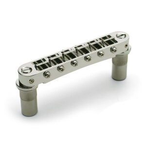 Chevalet Tune-O-Matic TonePros T3BT-N en finition Nickel
