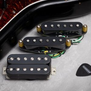 Set de Micros Stratocaster HSS Tonerider "Apex Plus" Capots Noirs