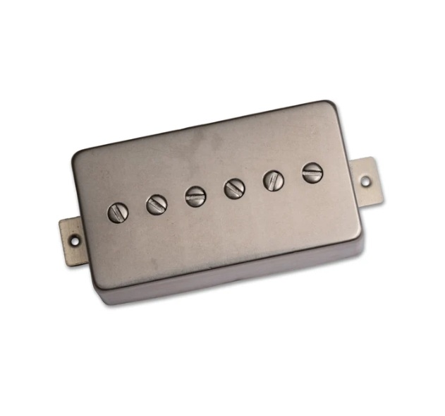 Micro P90 format humbucker Tonerider Renegade 90 position chevalet finition aged nickel