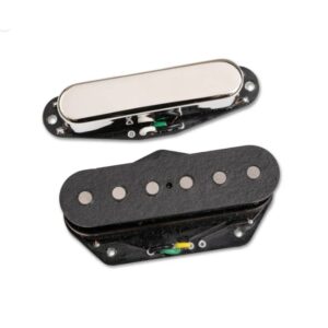 Micros telecaster Tonerider "Apex Blackguard" finition nickel