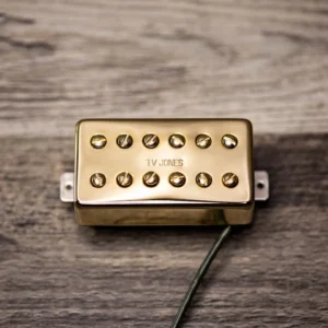 TV JONES® MICRO POWER'TRON™ MONTAGE HUMBUCKER POSITION CHEVALET CHROME